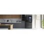 LG InstaView ThinQ American Fridge Freezer With Plumbed Ice And Water Dispenser - Matte Black