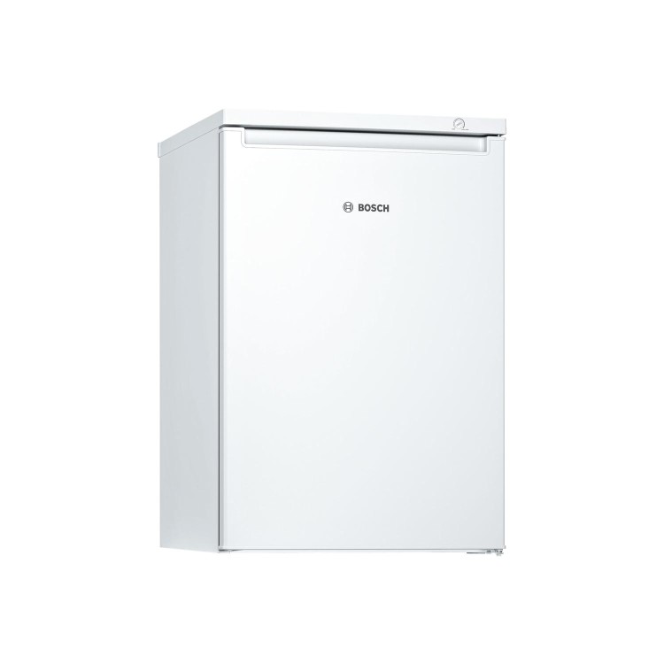 Refurbished Bosch Serie 4 GTV15NWEAG Integrated 82 Litre Under Counter Low Frost Freezer White