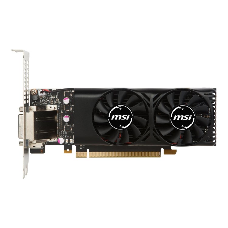 MSI GeForce GTX 1050 Ti 4GB GDDR5 Low Profile Graphics Card