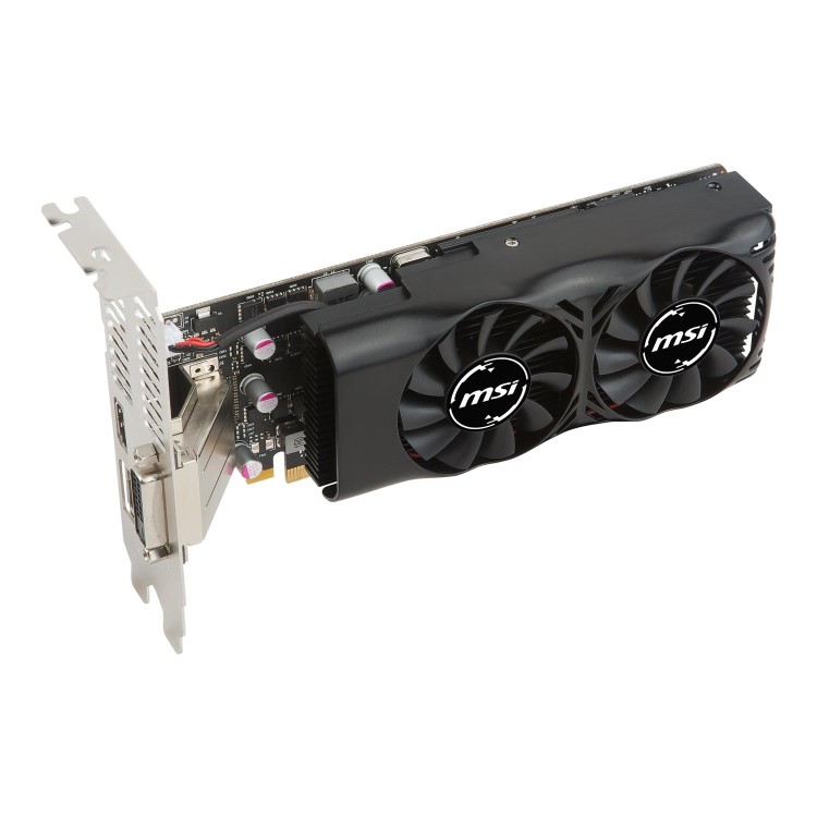 MSI GeForce GTX 1050 Ti 4GB GDDR5 Low Profile Graphics Card
