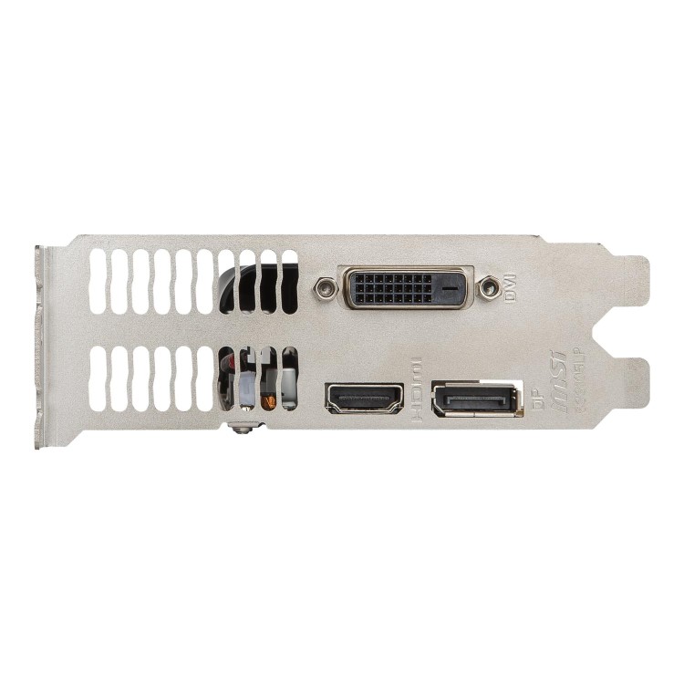 MSI GeForce GTX 1050 Ti 4GB GDDR5 Low Profile Graphics Card