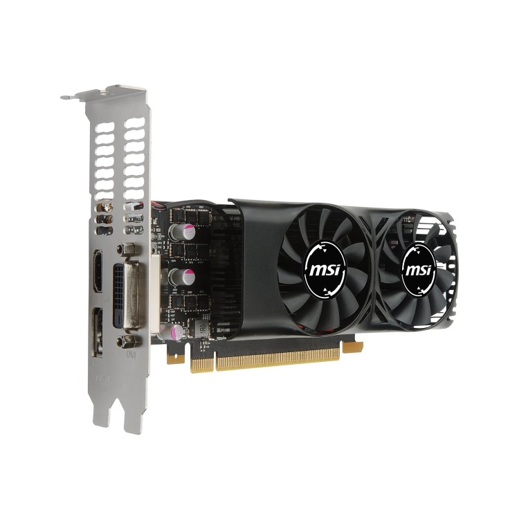 MSI GeForce GTX 1050 Ti 4GB GDDR5 Low Profile Graphics Card