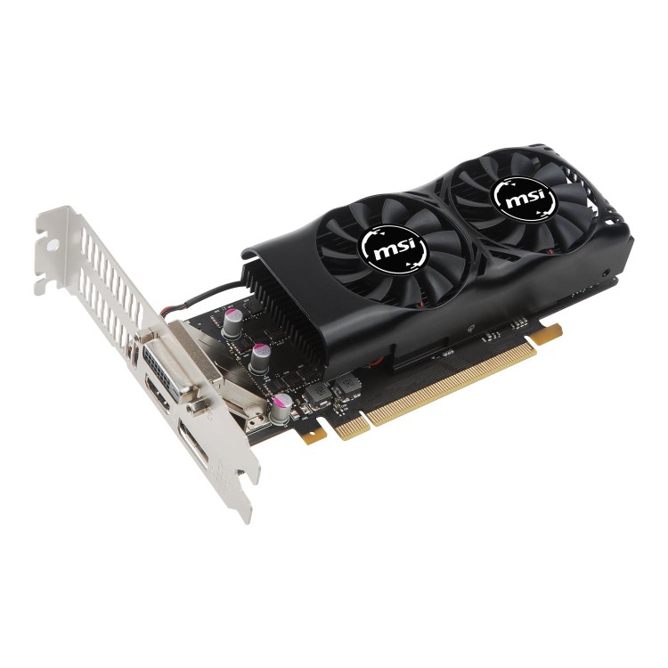 MSI GeForce GTX 1050 Ti 4GB GDDR5 Low Profile Graphics Card