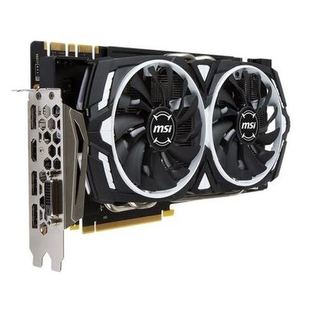 GRADE A1 - MSI ARMOR Geforce GTX 1070 8GB GDDR5 OC Graphics Card