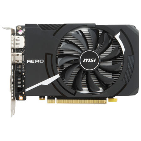 MSI Nvidia GeForce GTX 1050 Ti Aero ITX 4GB GDDR5 Graphics Card