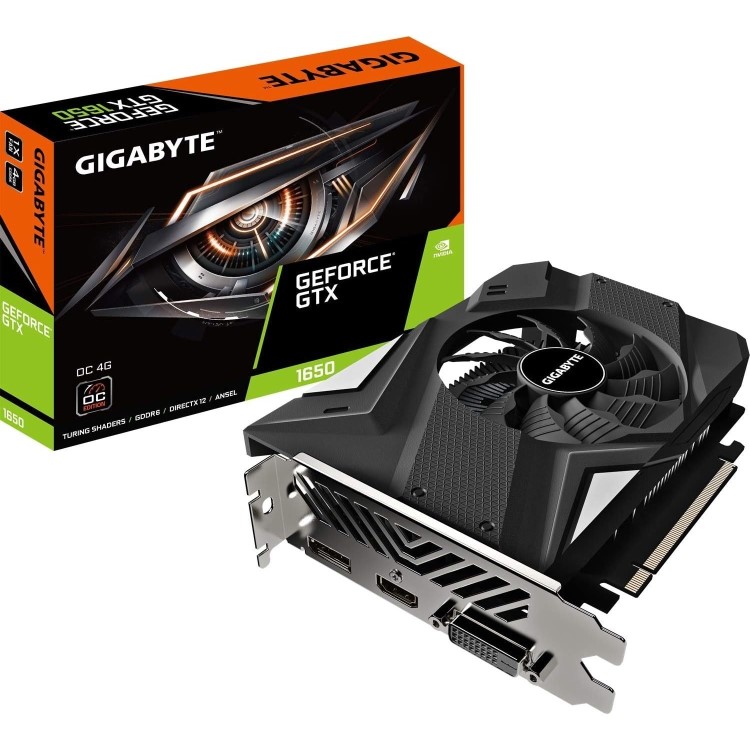Gigabyte Nvidia GeForce GTX 1650 4GB 1635 MHz GDDR6 OC Graphics Card