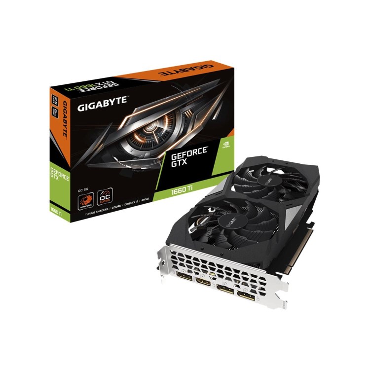 Gigabyte NVIDIA GeForce GTX 1660 Ti 6GB OC Turing Graphics Card