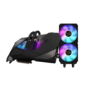 Box Opened Gigabyte AORUS NVIDIA GeForce RTX 3080 10GB Xtreme Waterforce Ampere Graphics Card