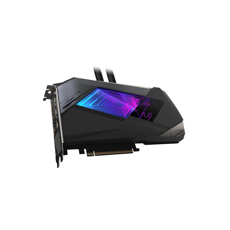 Box Opened Gigabyte AORUS NVIDIA GeForce RTX 3080 10GB Xtreme Waterforce Ampere Graphics Card