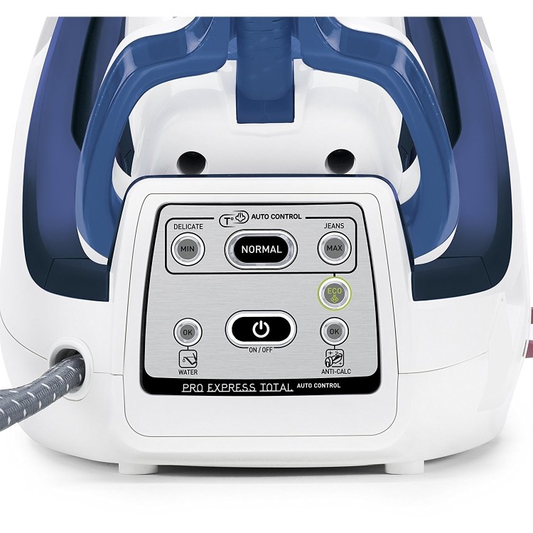 Tefal GV8932 Pro Express High Pressure Steam Generator Iron - Blue And White