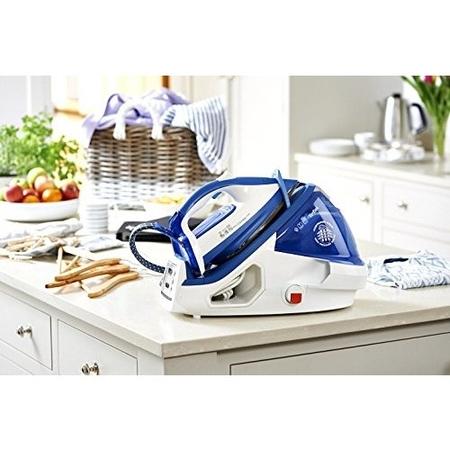 Tefal GV8932 Pro Express High Pressure Steam Generator Iron - Blue And White