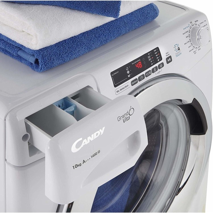 Refurbished Candy GVS1410DC3 Smart Freestanding 10KG 1400 Spin Washing Machine White