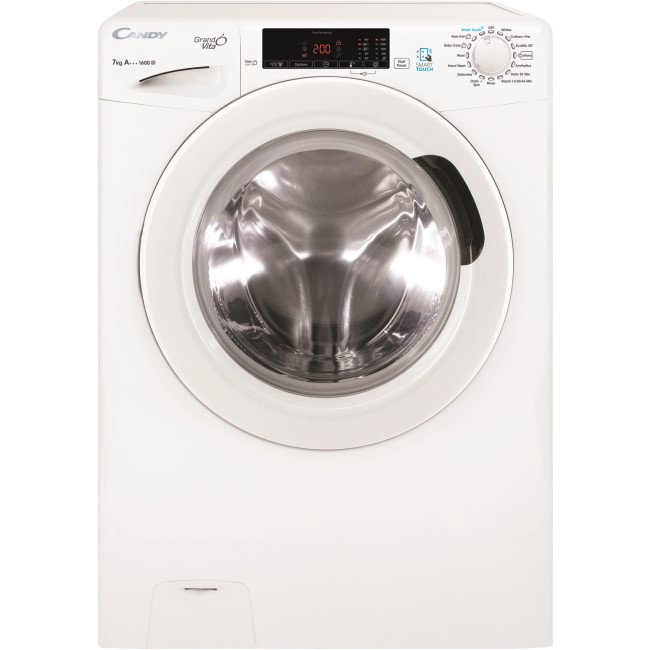 Candy GVS167T3 7kg 1600rpm Freestanding Washing Machine - White