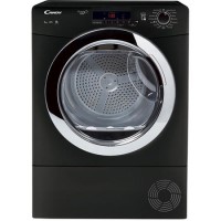 Refurbished Candy GVSC9DCGB-80 Freestanding Condenser 9KG Tumble Dryer Black