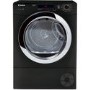 Refurbished Candy GVSC9DCGB-80 Freestanding Condenser 9KG Tumble Dryer Black