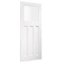Internal White Primed Door with Obscure Glass - 1981 x 826 x 40mm - DX - XL Joinery