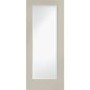 Internal White Primed Pattern 10 with Obscure Glass - White Primed, 1981 x 610 x 35 mm