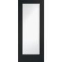 Internal White Primed Pattern 10 with Obscure Glass - White Primed, 1981 x 838 x 35 mm