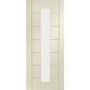 Palermo 1 Light Internal White Primed Door with Clear Glass - White Primed, 2040 x 726 x 40 mm