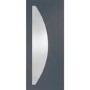 Internal White Primed Salerno Fire Door with Clear Glass - 1981 x 762 x 44 mm, White Primed