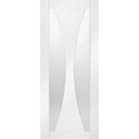 Internal White Primed Glazed Door with Clear Glass - 1981 x 762 x 35mm - Verona - XL Joinery