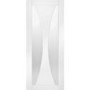 Internal White Primed Glazed Door with Clear Glass - 1981 x 762 x 35mm - Verona - XL Joinery