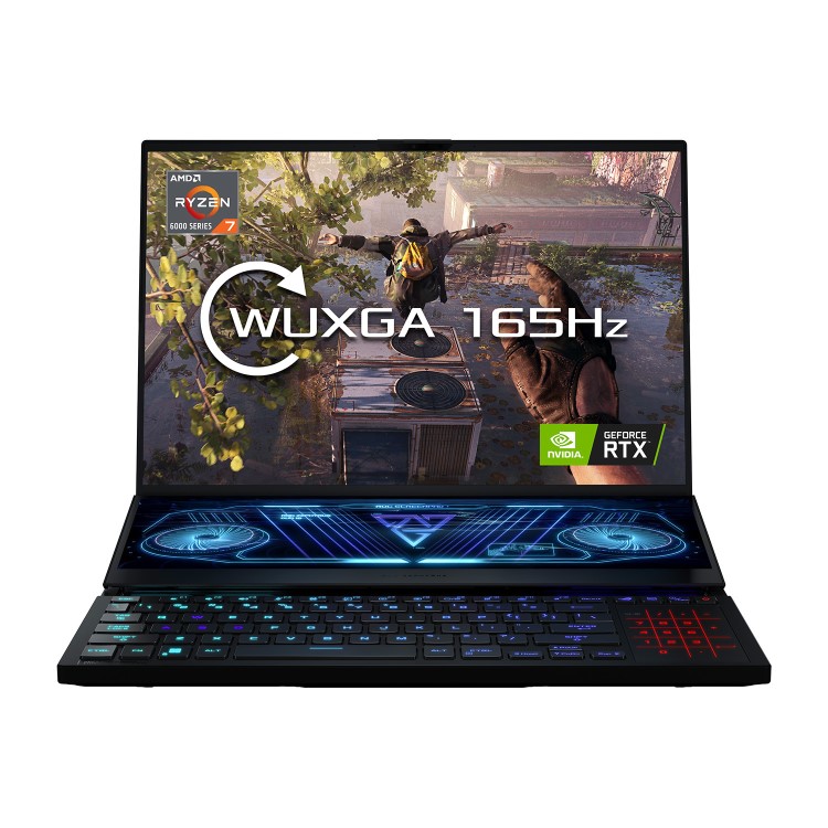 Asus ROG Zephyrus Duo 16 AMD Ryzen 7 6800H 16GB 2TB SSD RTX 3070Ti 165Hz 16 Inch Windows 11 Gaming Laptop