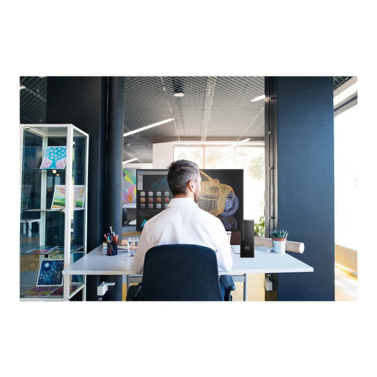 GRADE A1 - Dell Precision 3240 Compact USFF Core i7-10700 16GB 512GB SSD Quadro P1000 Windows 10 Pro Workstation PC