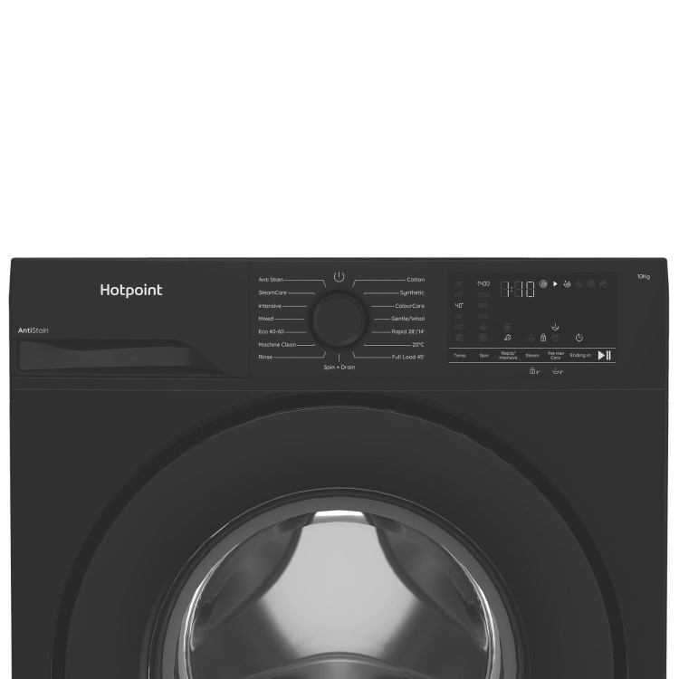 Hotpoint AntiStain 10kg 1400rpm Washing Machine - Black