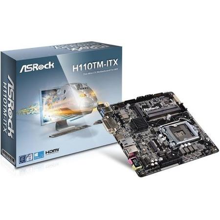 ASRock Intel H110 DDR4 LGA 1151 Mini ITX Motherboard