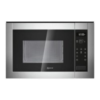 Neff H12WE60N0G 900W 25L Built-in Standard Microwave Stainless Steel