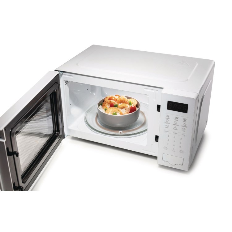 Refurbished Hisense H20MOWS4UK Freestanding 20L Solo Digital Microwave Oven White