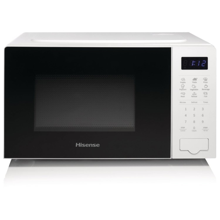 Hisense 20L Freestanding Solo Digital Microwave Oven - White