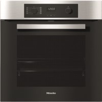 Refurbished Miele H2267-1BP 60cm Single Built In Electric Oven with Pyrolytic Cleaning Clean Steel