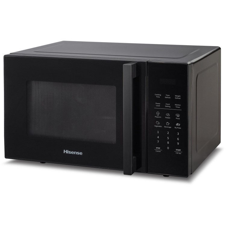 Refurbished Hisense H25MOBS7HUK 25L 900W Digital Microwave Oven Black