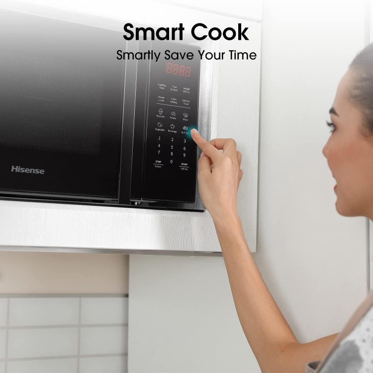 Hisense 25L Freestanding Solo Digital Microwave Oven - Black