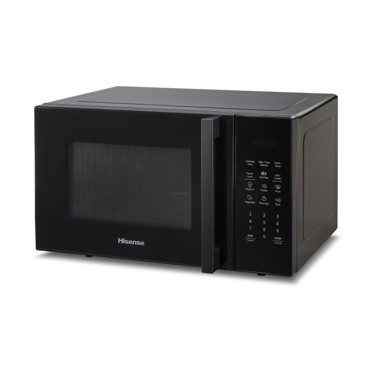 Refurbished Hisense 29L Freestanding Combination Microwave Oven & Grill - Black