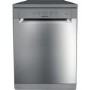 Refurbished Hotpoint H2FHL626XUK 14 Place Freestanding Dishwasher Stainless Steel
