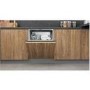 Hotpoint Integrated Dishwasher - Rapid Wash Black control panel