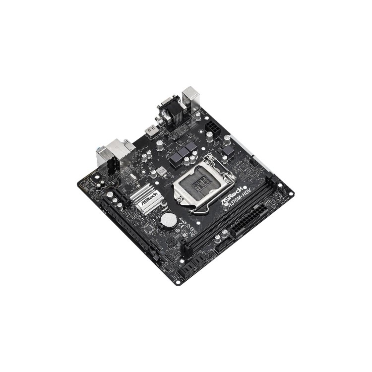 ASROCK Intel H370M-HDV H370 Micro ATX Motherboard