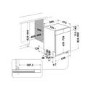 Refurbished Hotpoint H3BL626BUK 14 Place Semi Integrated Dishwasher
