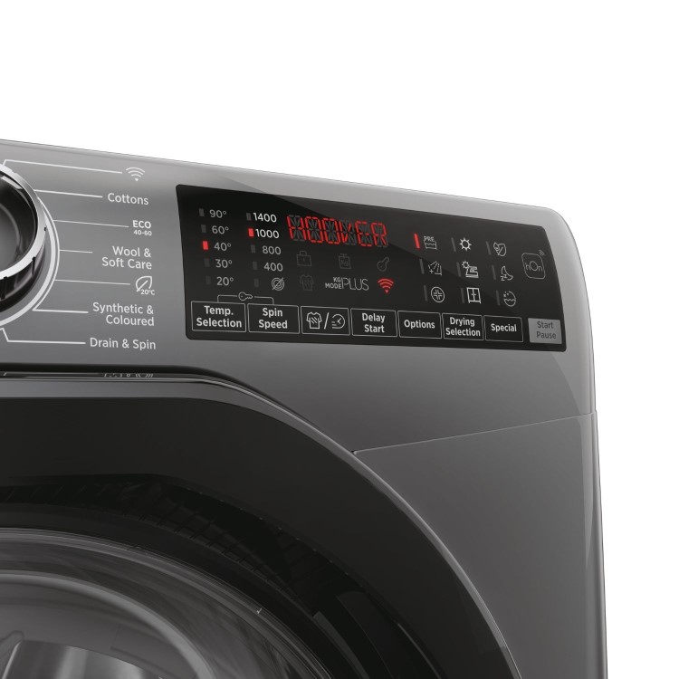Hoover H-Wash 350 9kg Wash 6kg Dry 1400rpm Washer Dryer - Graphite