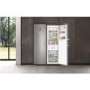 Refurbished Haier Instaswitch H3F330SEH1 Freestanding 330 Litre Upright Freezer Silver