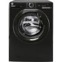 Refurbished Hoover H-Wash 300 H3W4102DABBE-80 Freestanding 10KG 1400 Spin Washing Machine Black