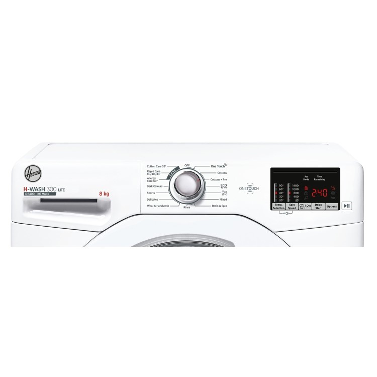 Hoover 8kg 1400rpm Freestanding Washing Machine - White