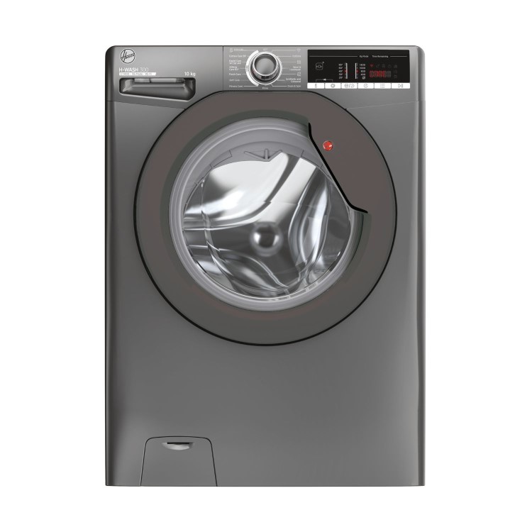 Hoover H-Wash 300 10kg 1400rpm Washing Machine - Graphite - Wi-Fi Connected B-Rated