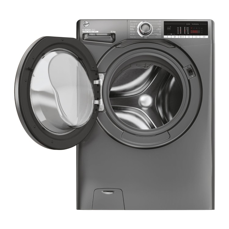 Hoover H-Wash 300 10kg 1400rpm Washing Machine - Graphite - Wi-Fi Connected B-Rated