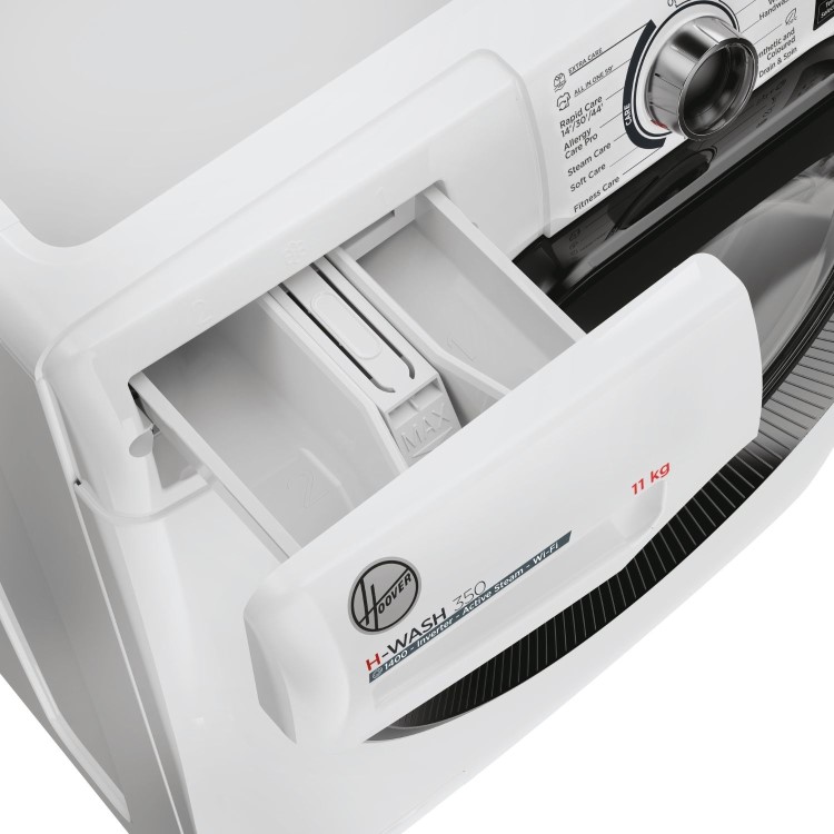 Refurbished Hoover H-Wash 350 H3WPS4116TAMB580 Freestanding 11KG 1400 Spin Washing Machine White