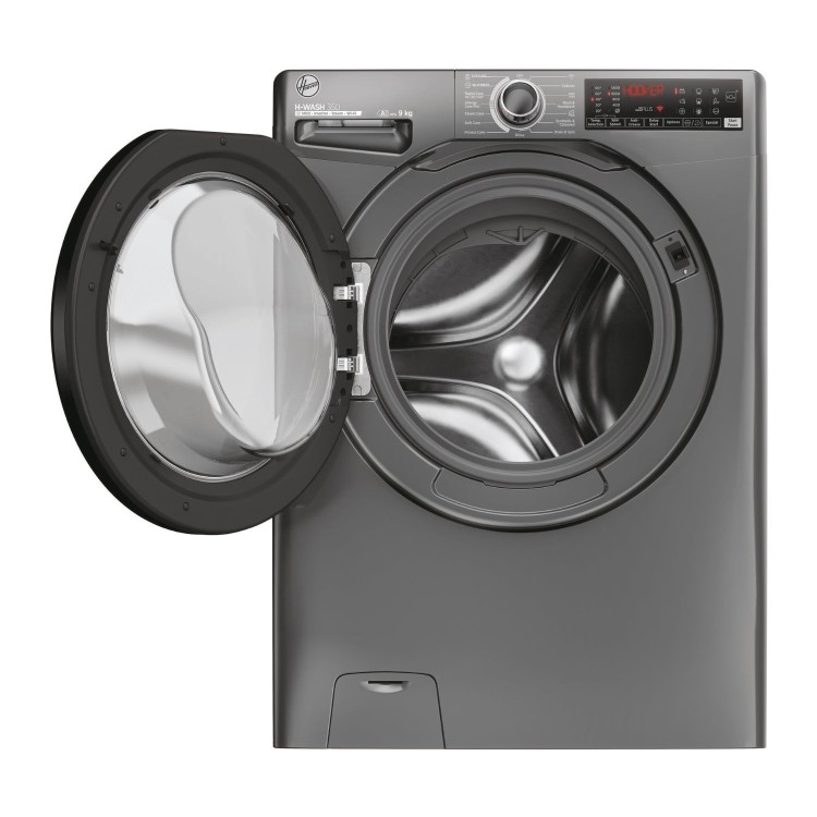 Hoover H-Wash 350 9kg 1400rpm Washing Machine - Graphite