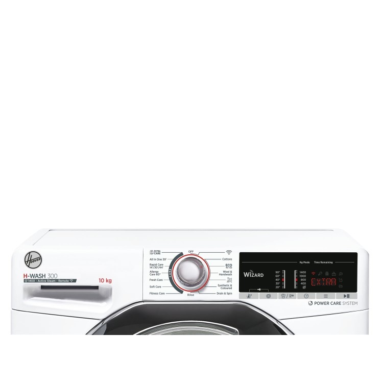 Hoover H-Wash 300 10kg 1400rpm Freestanding Washing Machine - White